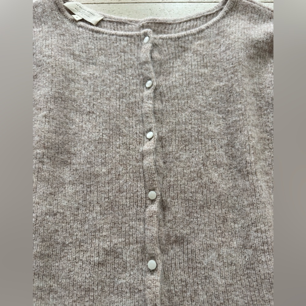 Sezane  Gaspard Cardigan beige size S Alpaca - Picture 7 of 12